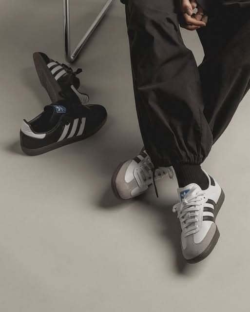 Adidas Samba Black and White from Kigali Online Shoes