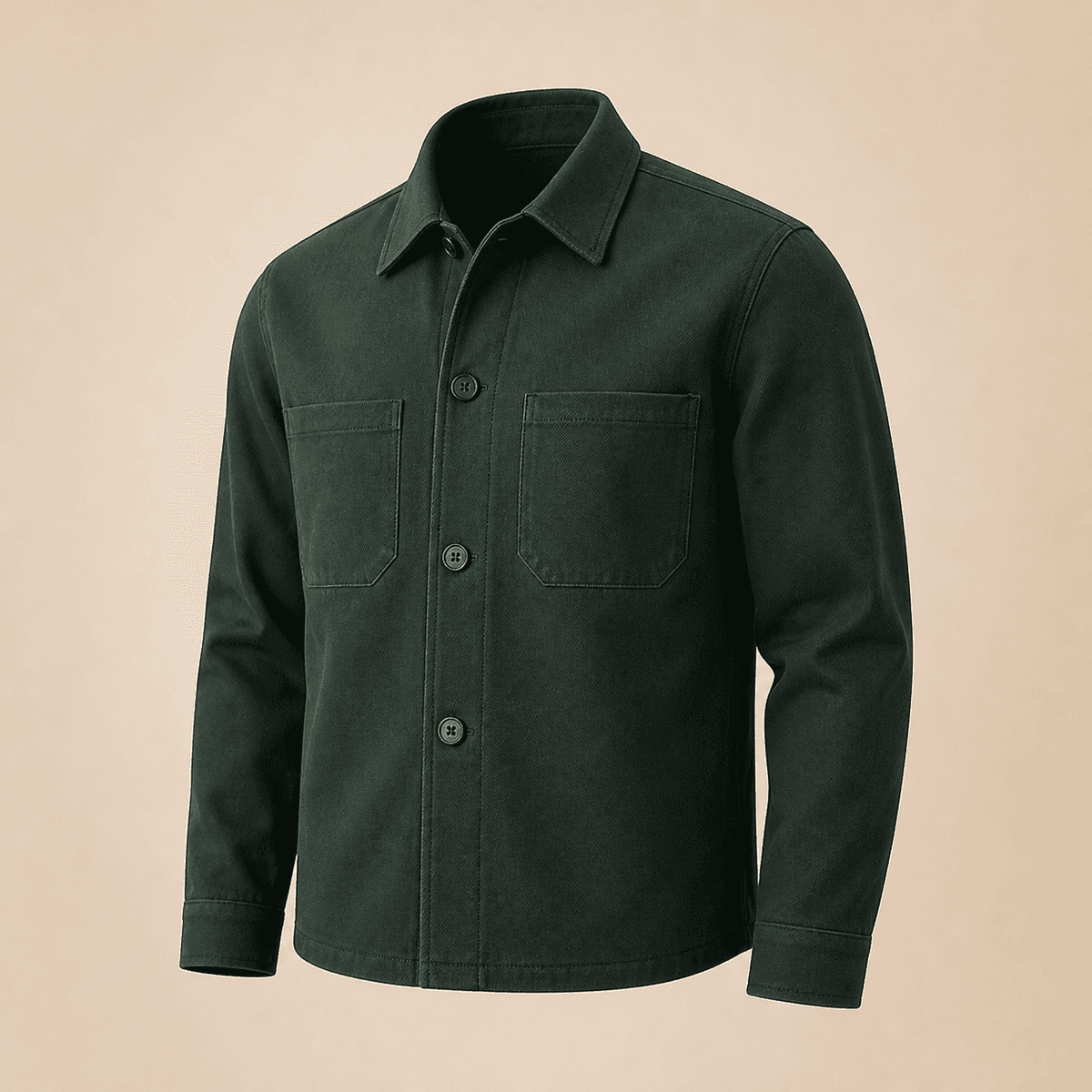 Forest Twill Overshirt product view
